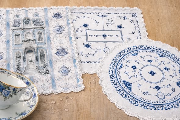 維多利亞貴族花園餐墊