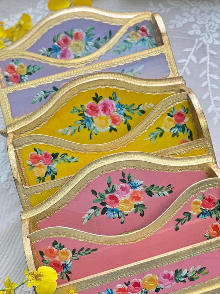 義大利佛羅倫斯手工木信插