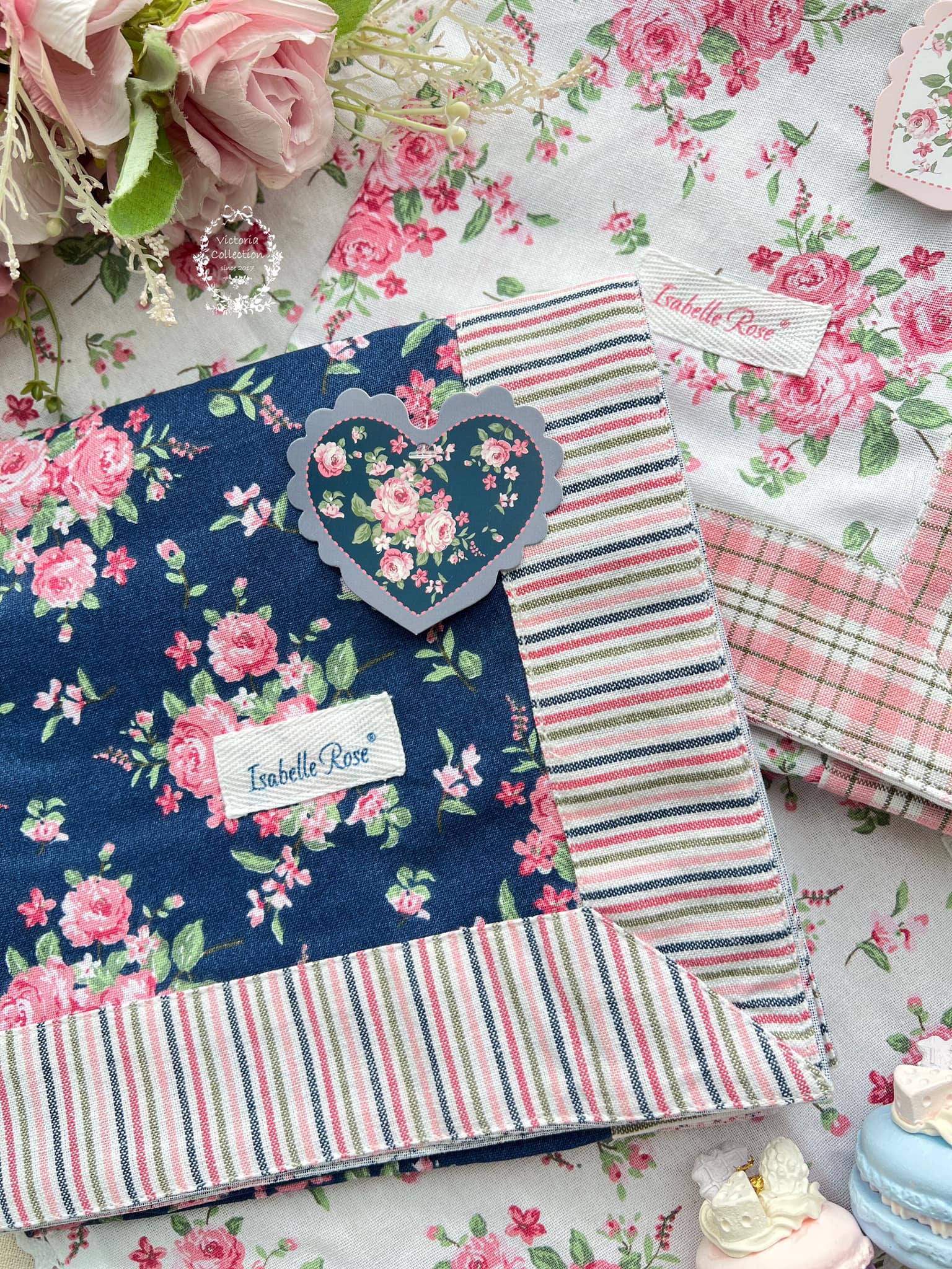 Isabelle Rose玫瑰韻致系列-100%純棉桌布 Isabelle Rose玫瑰韻致系列-100%純棉桌布