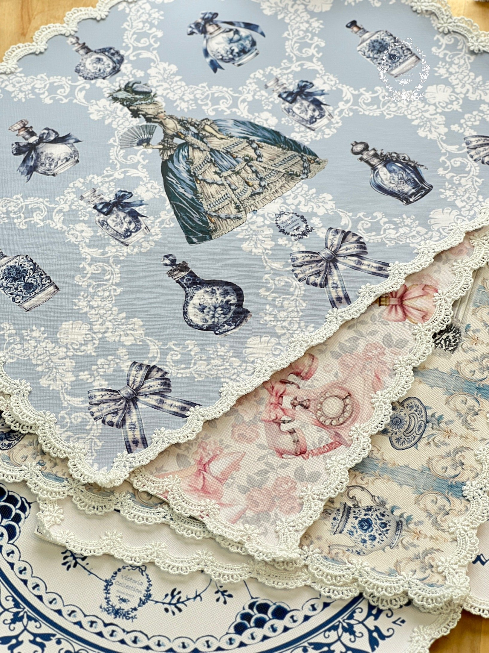 維多利亞貴族花園餐墊