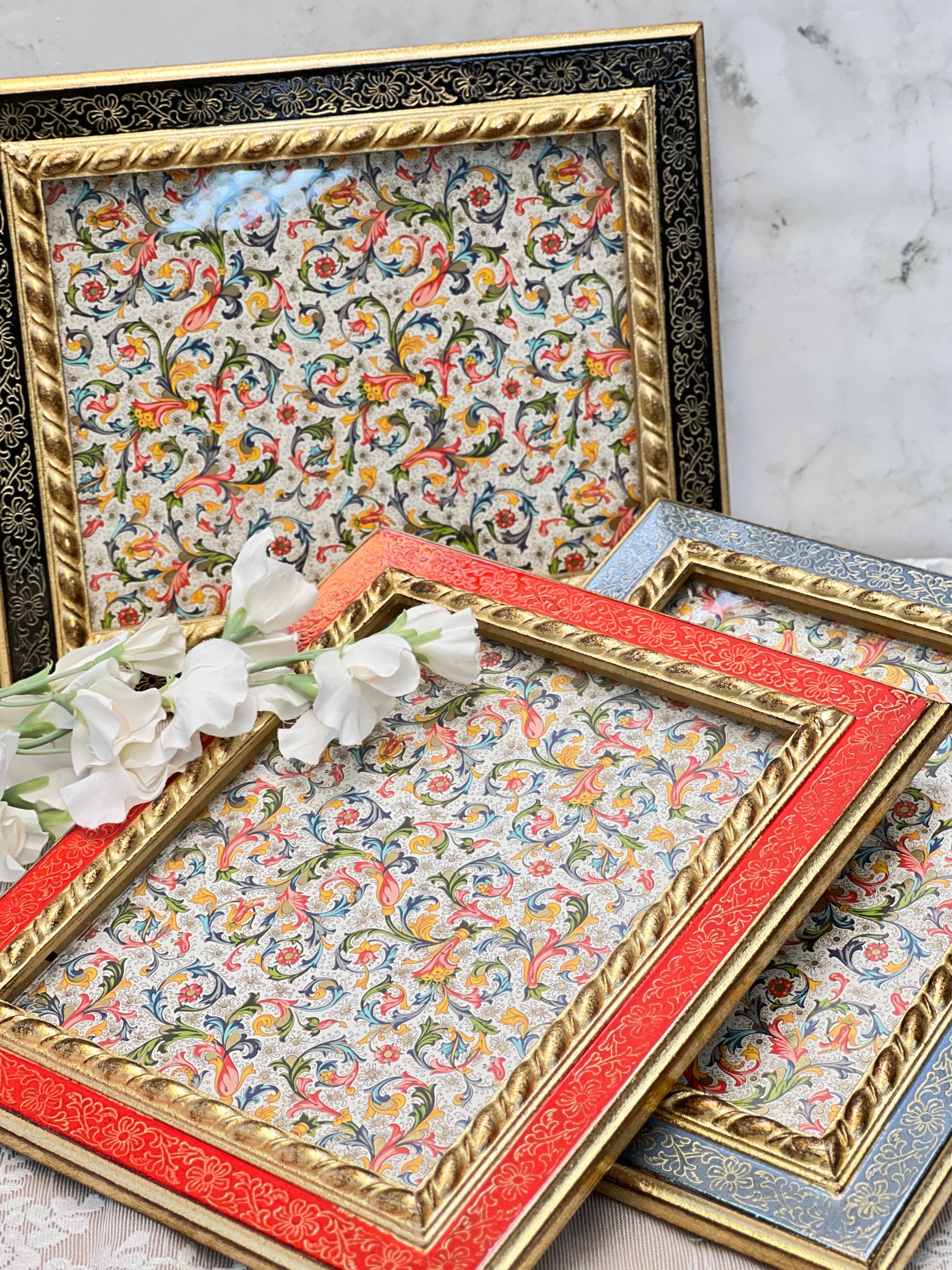 義大利佛羅倫斯手工雕花相框