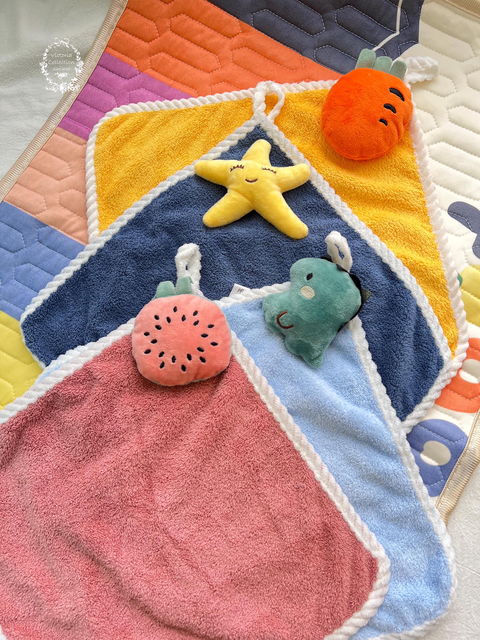 繽紛糖果擦手巾