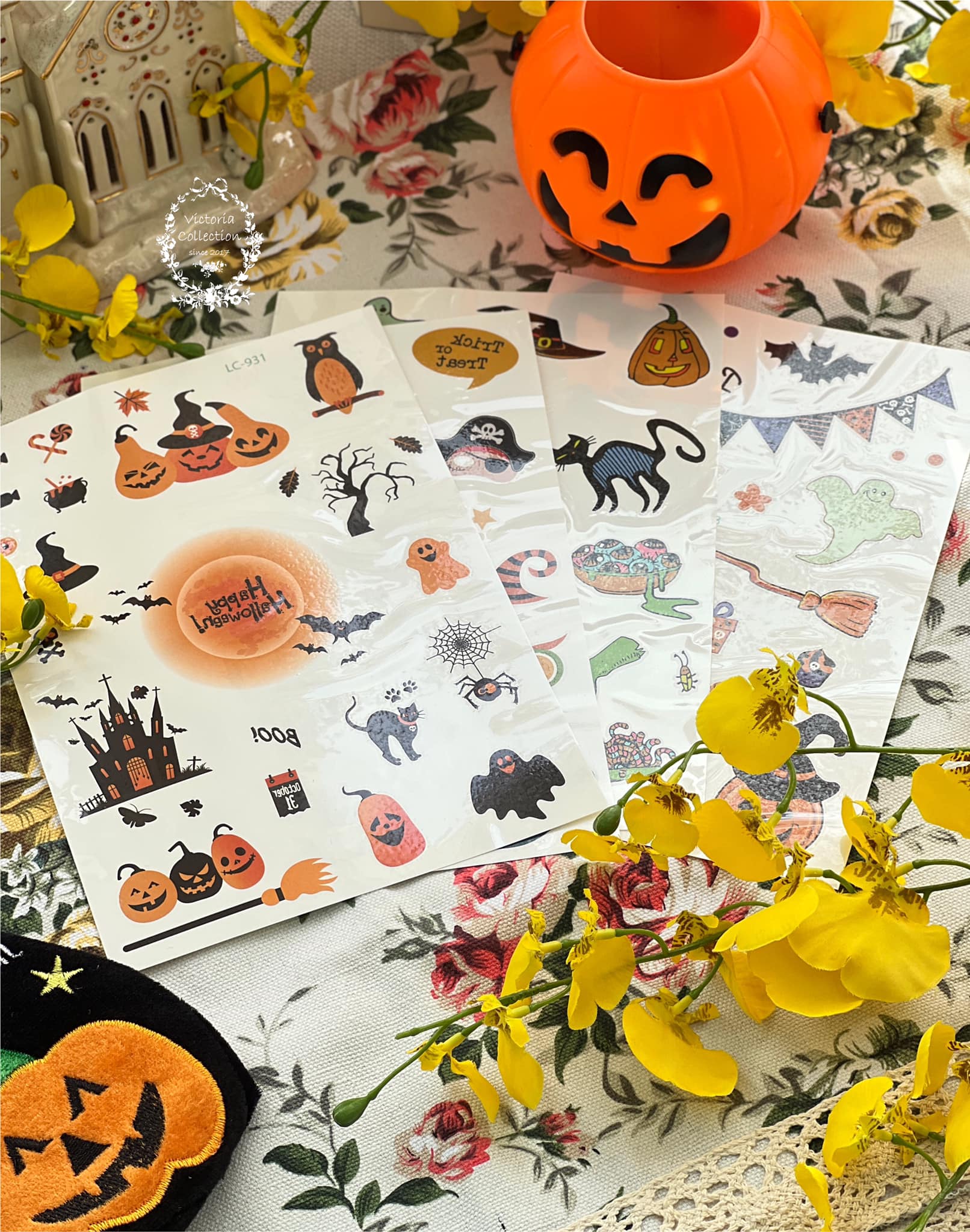萬聖節紋身貼紙