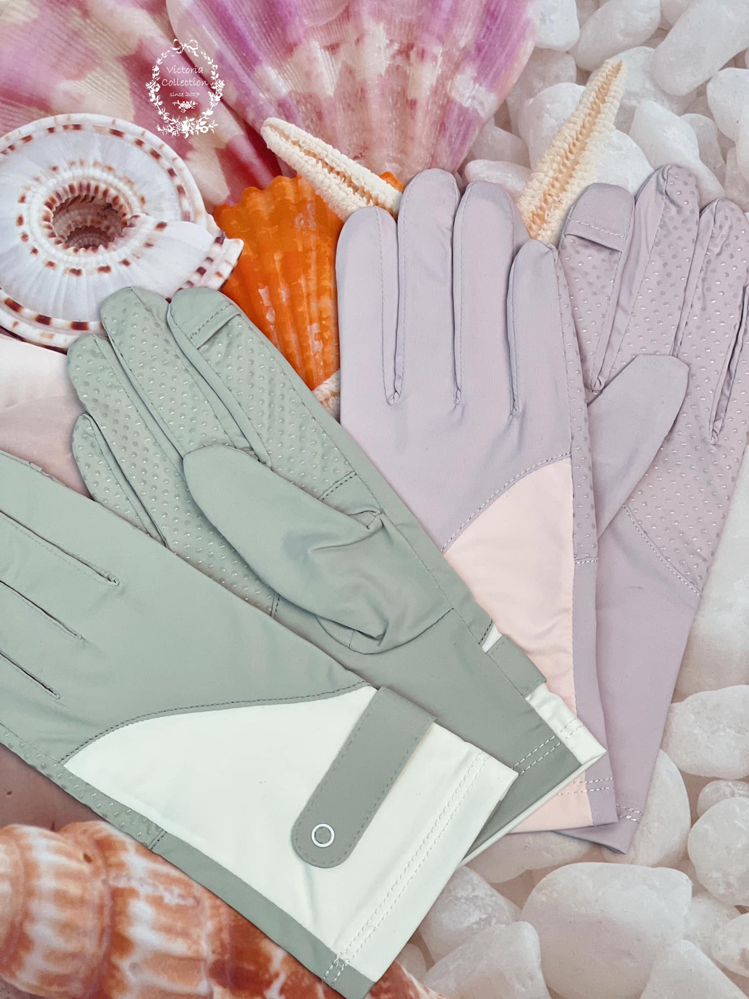 冰絲觸屏防曬手套