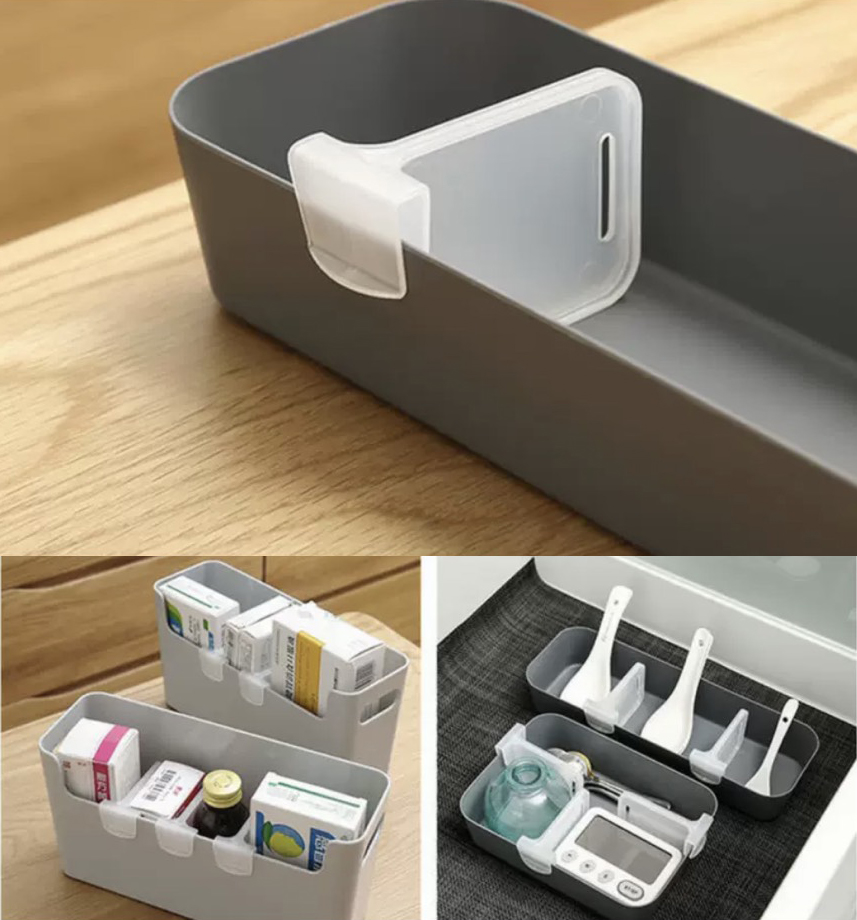 冰箱收納分隔夾片(5入)