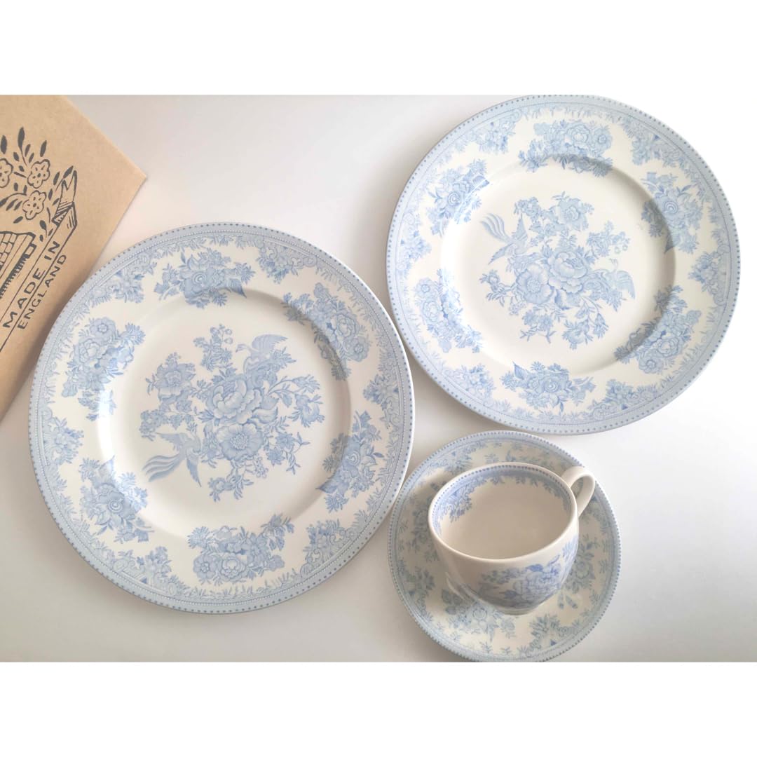 英國伯利亞洲藍玫瑰餐具系列