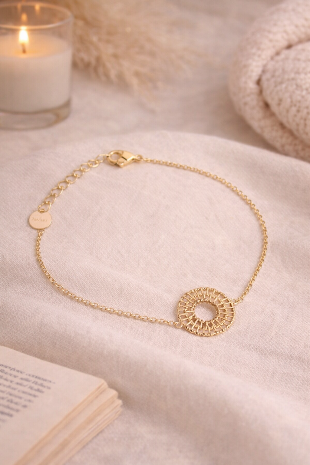 法式金色晨光手鍊