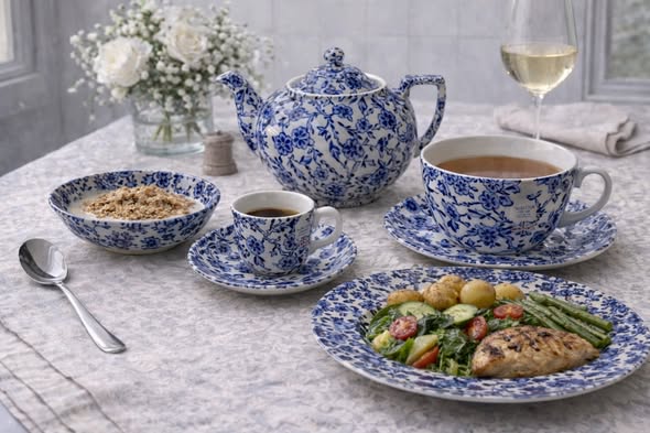 英國伯利亞當餐具系列