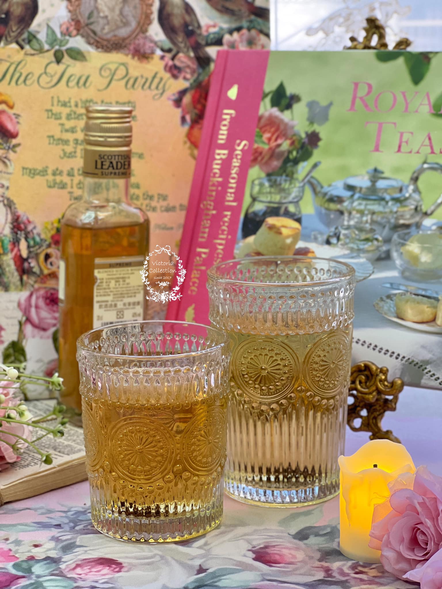 巴洛克玻璃水杯/咖啡杯(小)