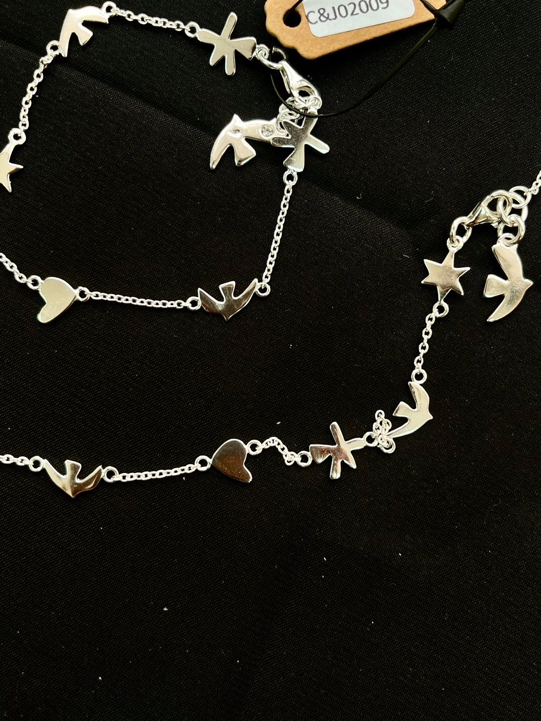 C&J 氣質銀項鍊/手鍊