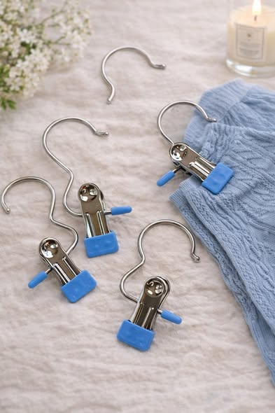 亮彩多功能掛勾夾(5入組)