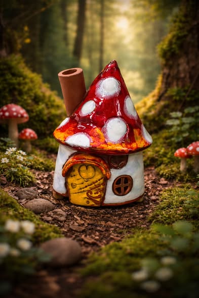 德國手工香氛屋｜童話森林蘑菇屋