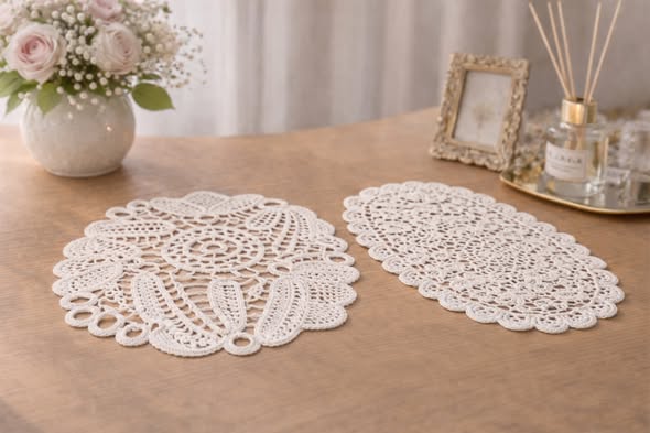 維多利亞古典蕾絲桌墊/杯墊
