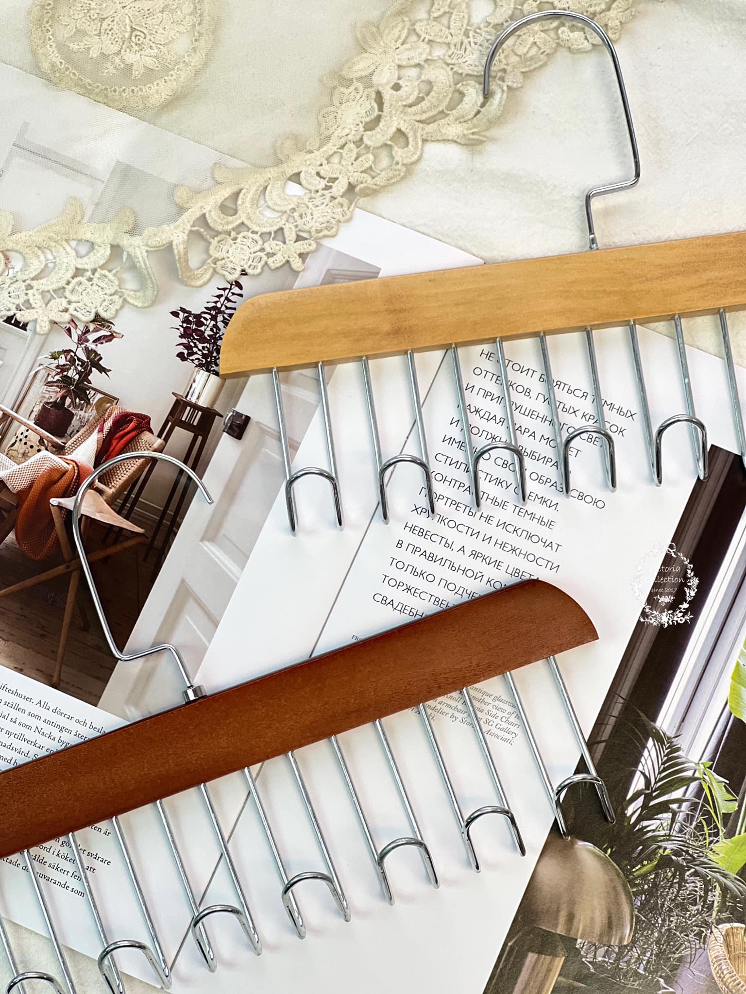 質感木質掛勾架