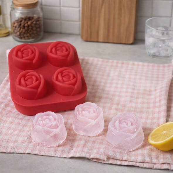 小玫瑰製冰模具盒