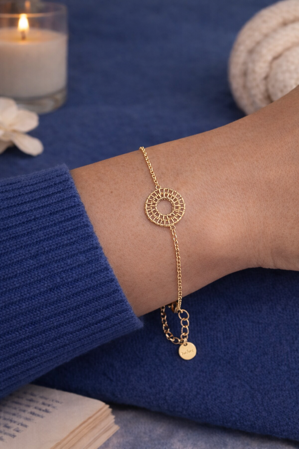 法式金色晨光手鍊