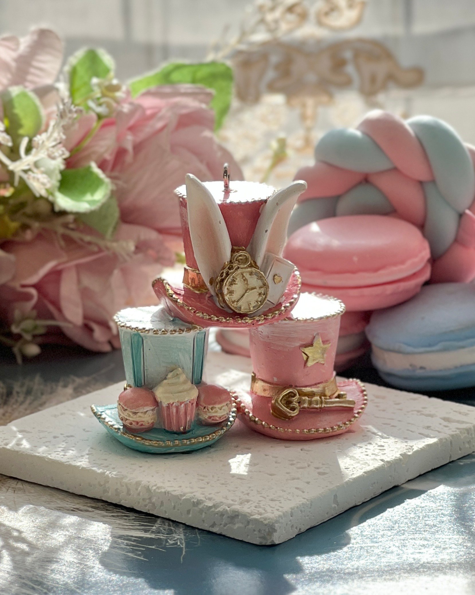 三款小兔耳帽/大兔耳帽