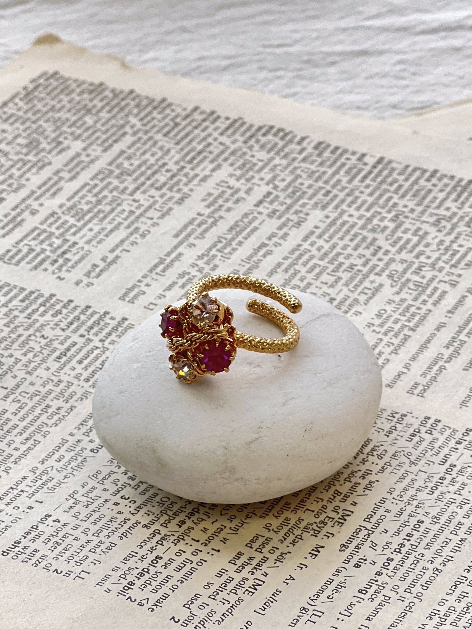 MONNALUNA-Crystal Braid 水晶編織