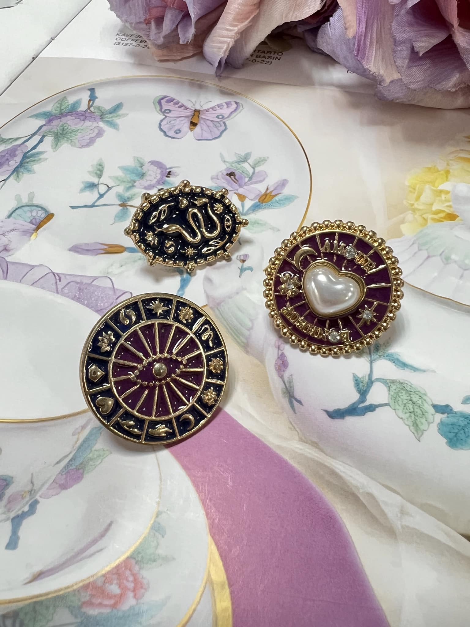 法國BALABOOSTE占星造型胸針