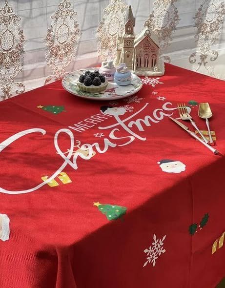 聖誕新年桌布
