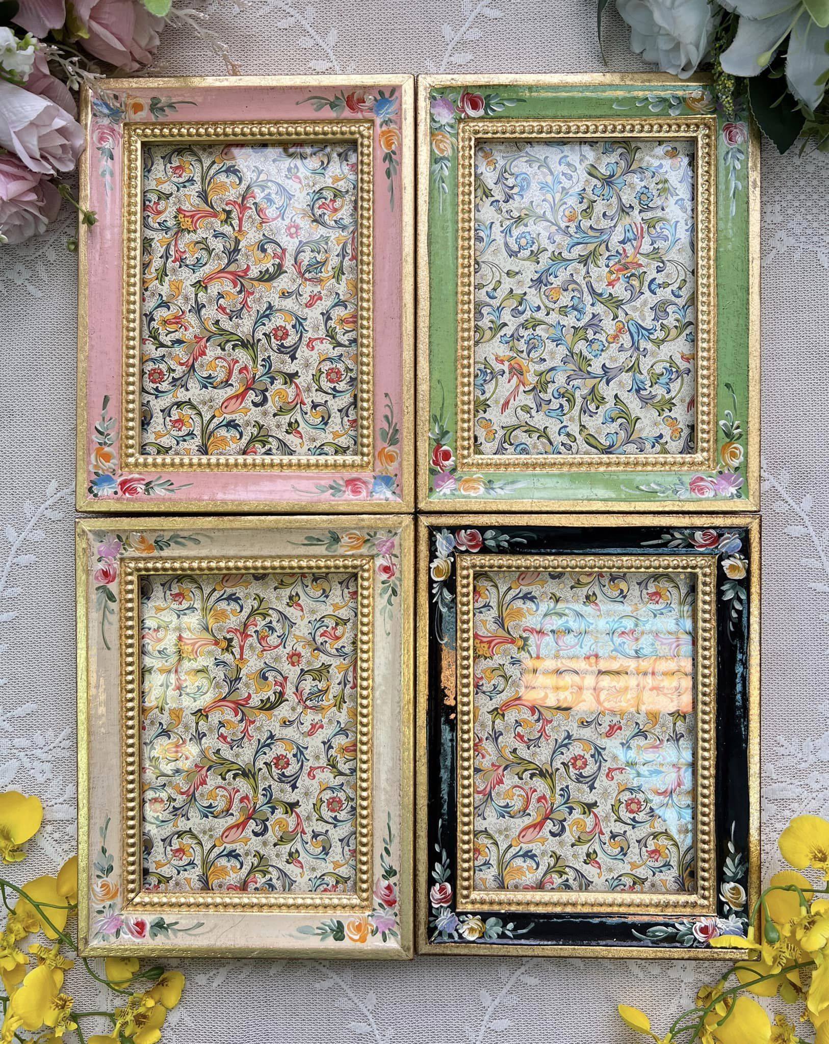 義大利佛羅倫斯手工木相框-中