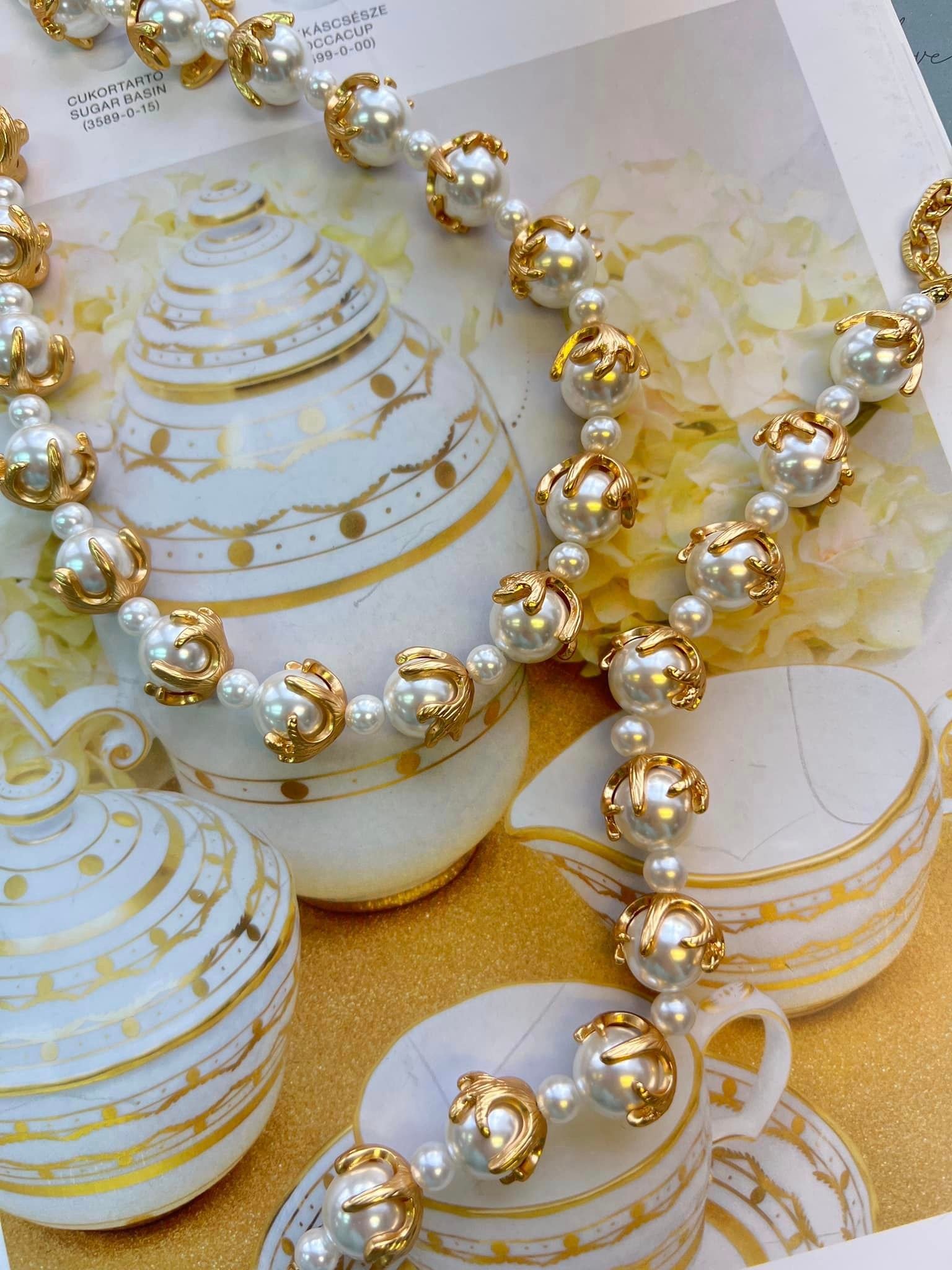 優雅珍珠串手鍊