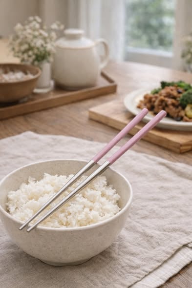 馬卡龍不銹鋼筷子(3雙一組)