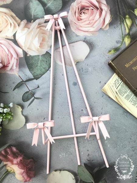 粉紅蝴蝶結盤架/樂譜架