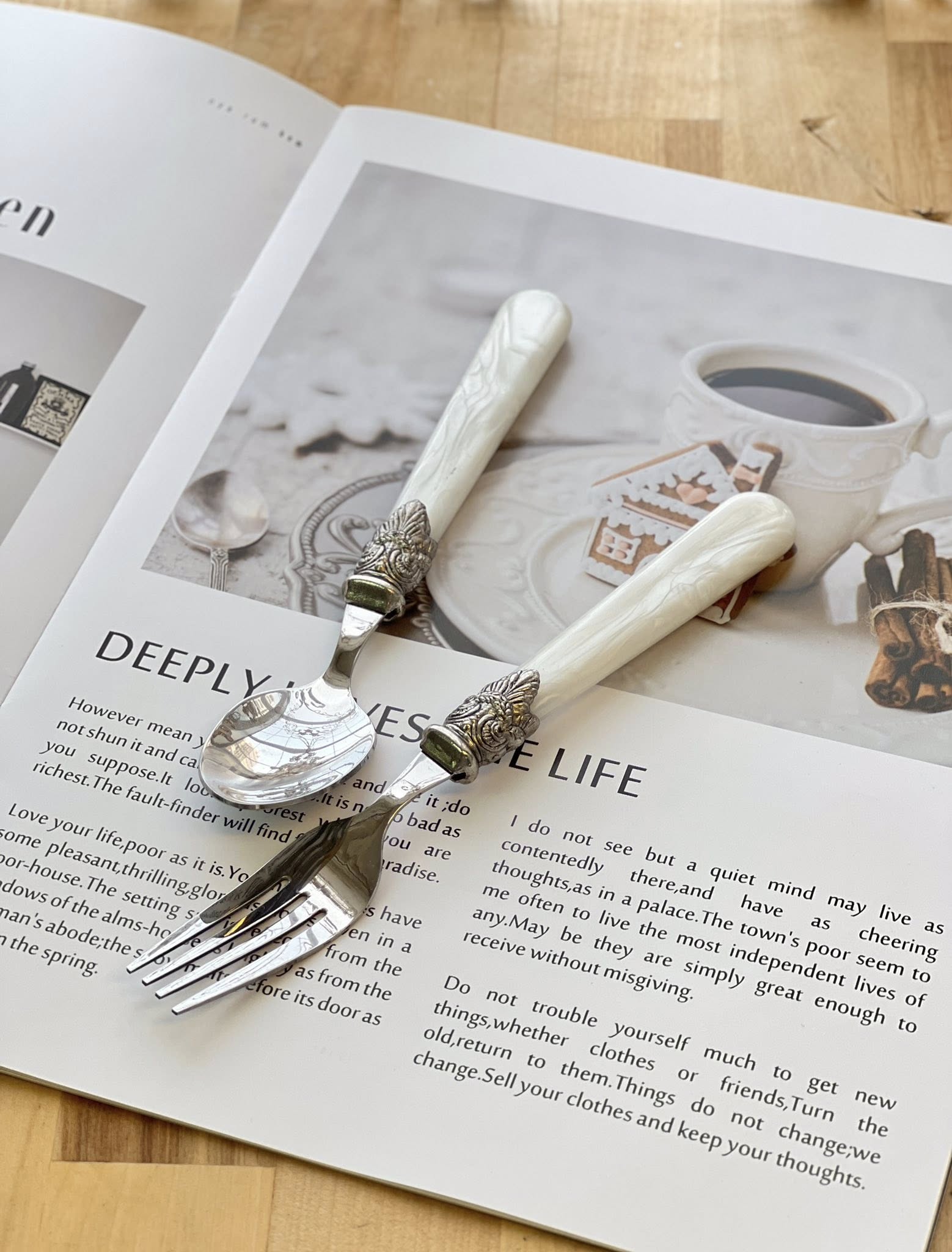 歐式宮廷風浮雕餐具