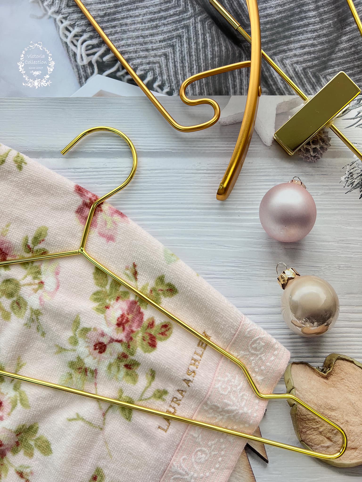 高質感輕奢金色衣架(3入一組)