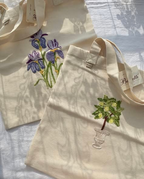Busatti 托斯卡尼|經典刺繡手提袋/托特包 Busatti 托斯卡尼|經典刺繡手提袋/托特包