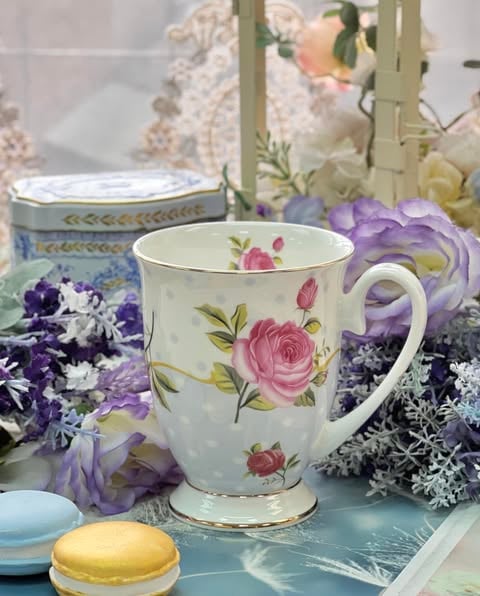 法式薔薇馬克杯