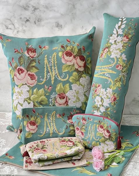 歐洲ADL家飾家居用品-刺繡抱枕套