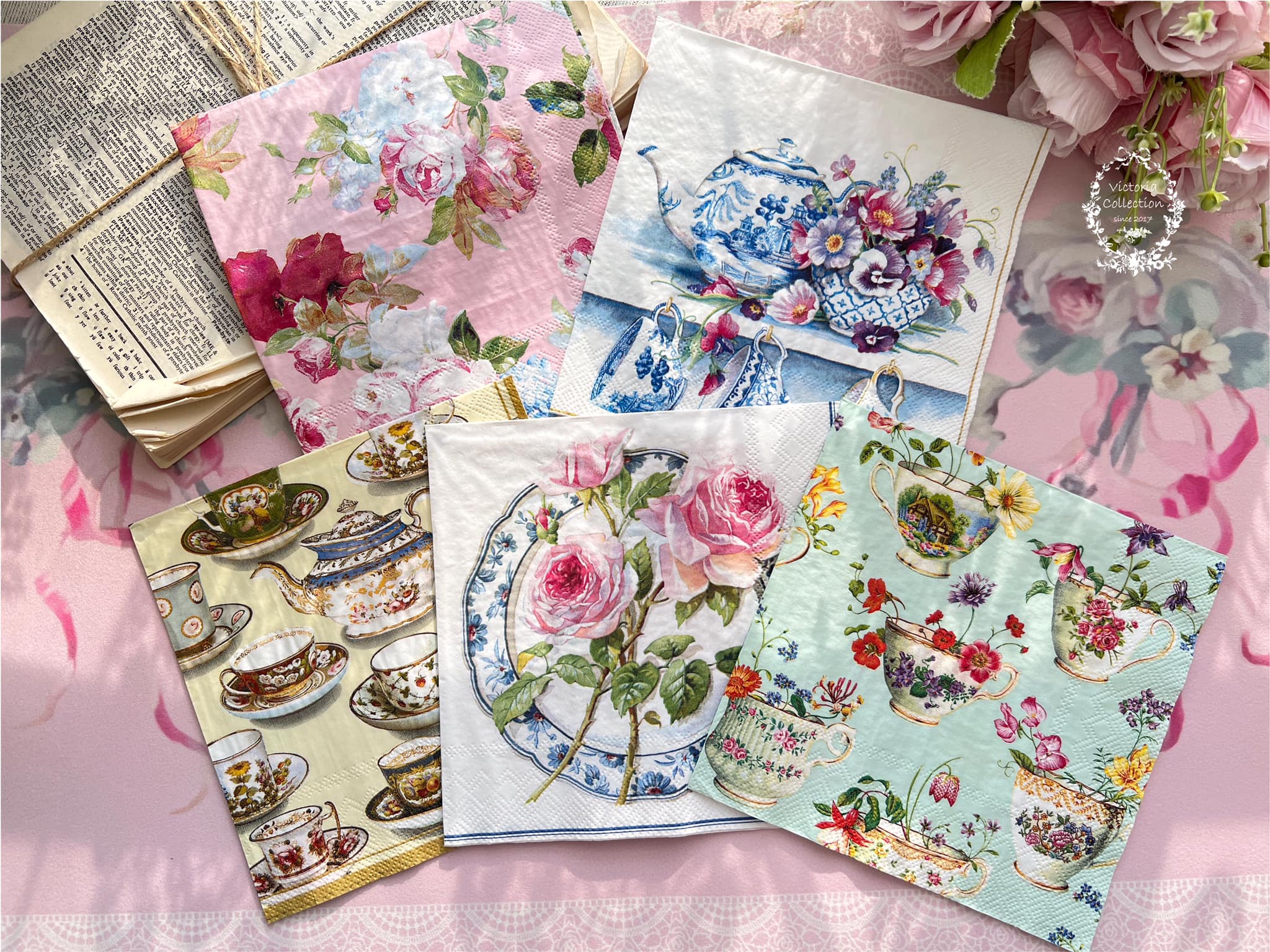 蝶古巴特【馬卡龍】系列餐巾紙