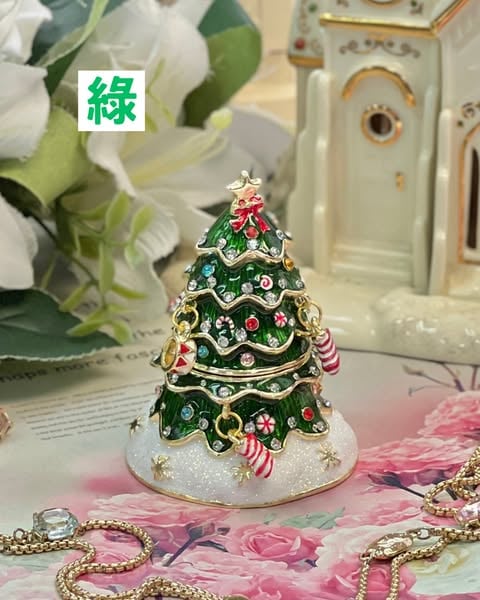 聖誕樹首飾盒