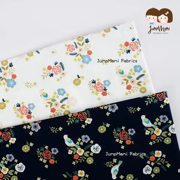 布料挑選｜花花布料區02