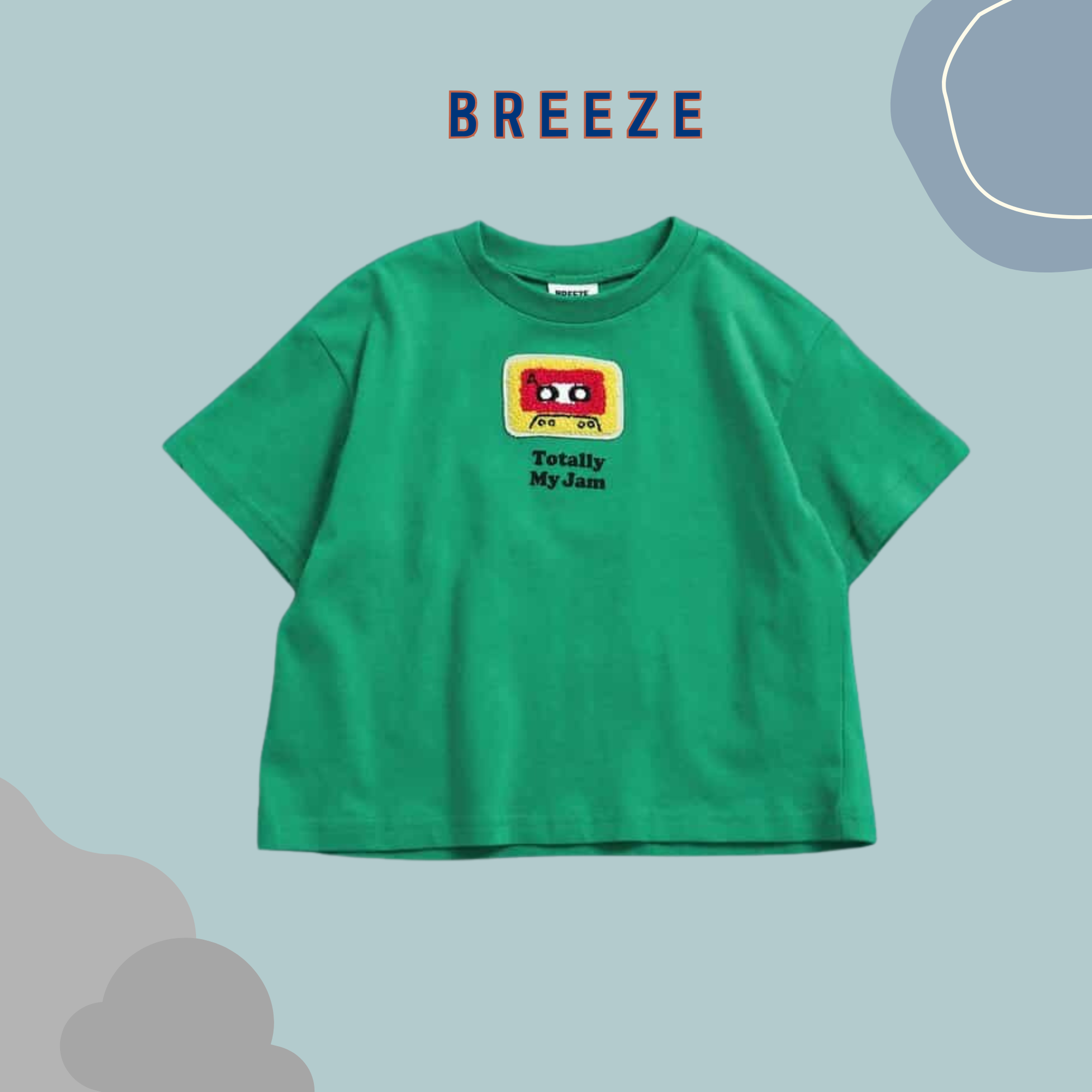 BREEZE貼布T恤