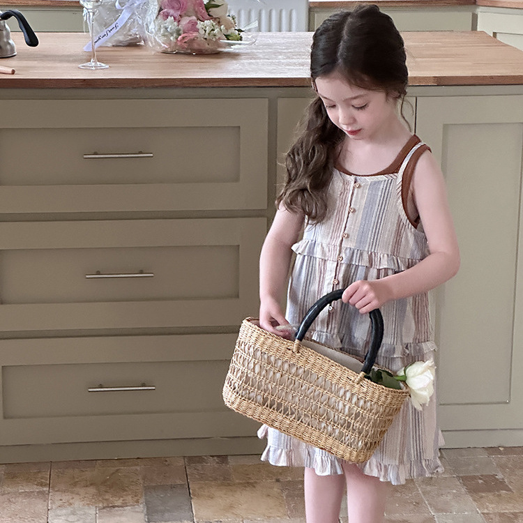 森系層次感吊帶裙