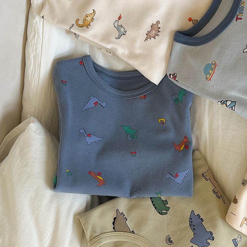 卡通長袖家居服套裝(12款)