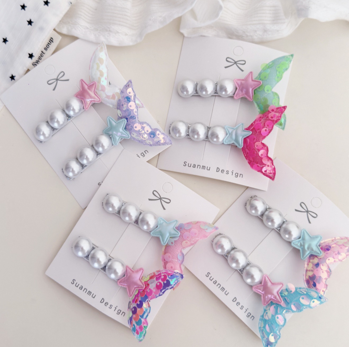 閃閃美人魚髮夾