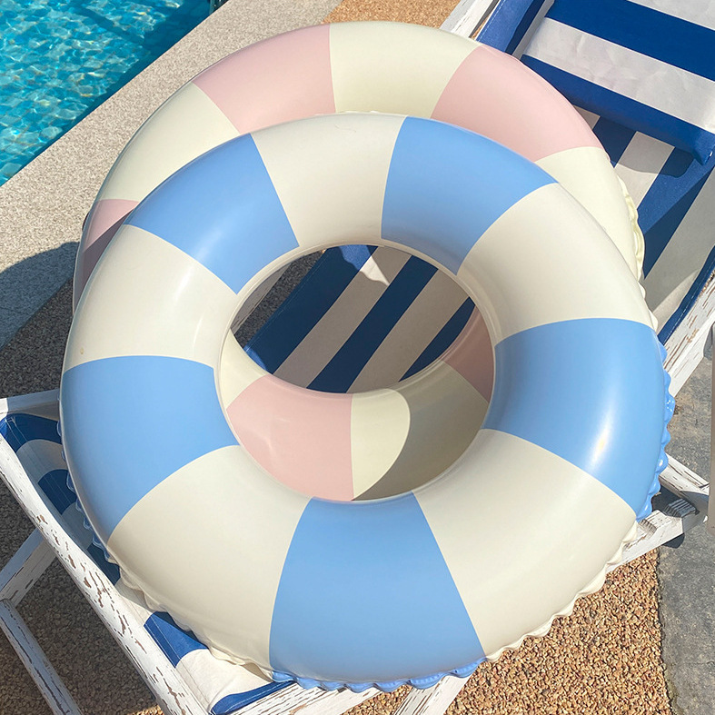兒童條紋泳圈