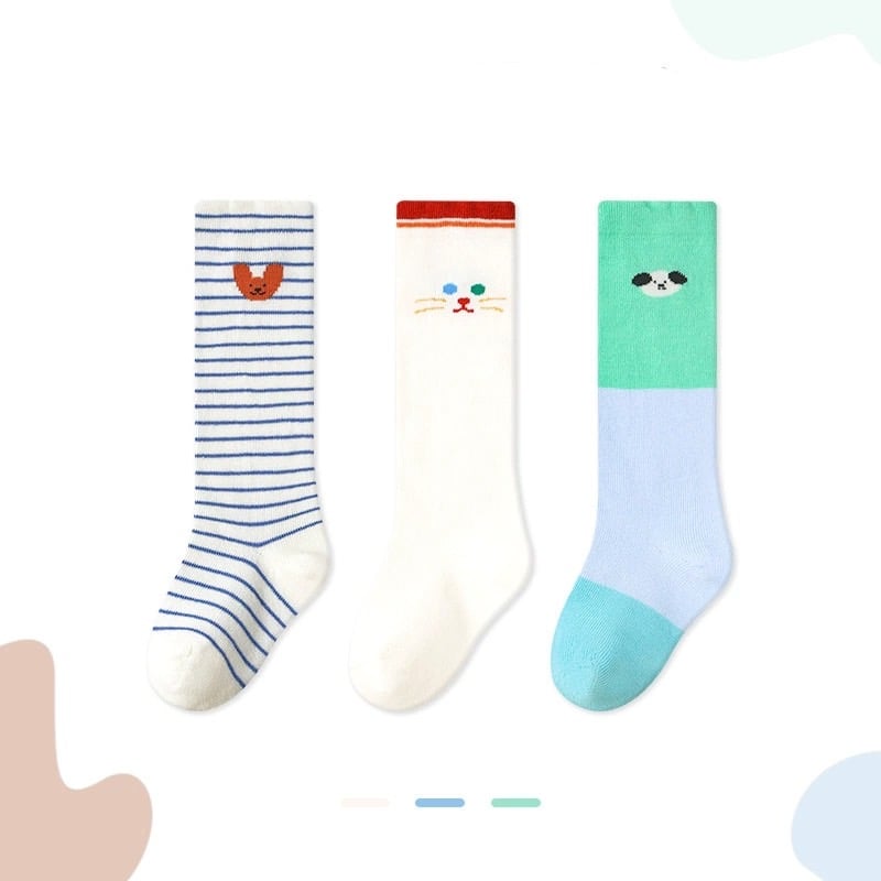 可愛動物長筒襪