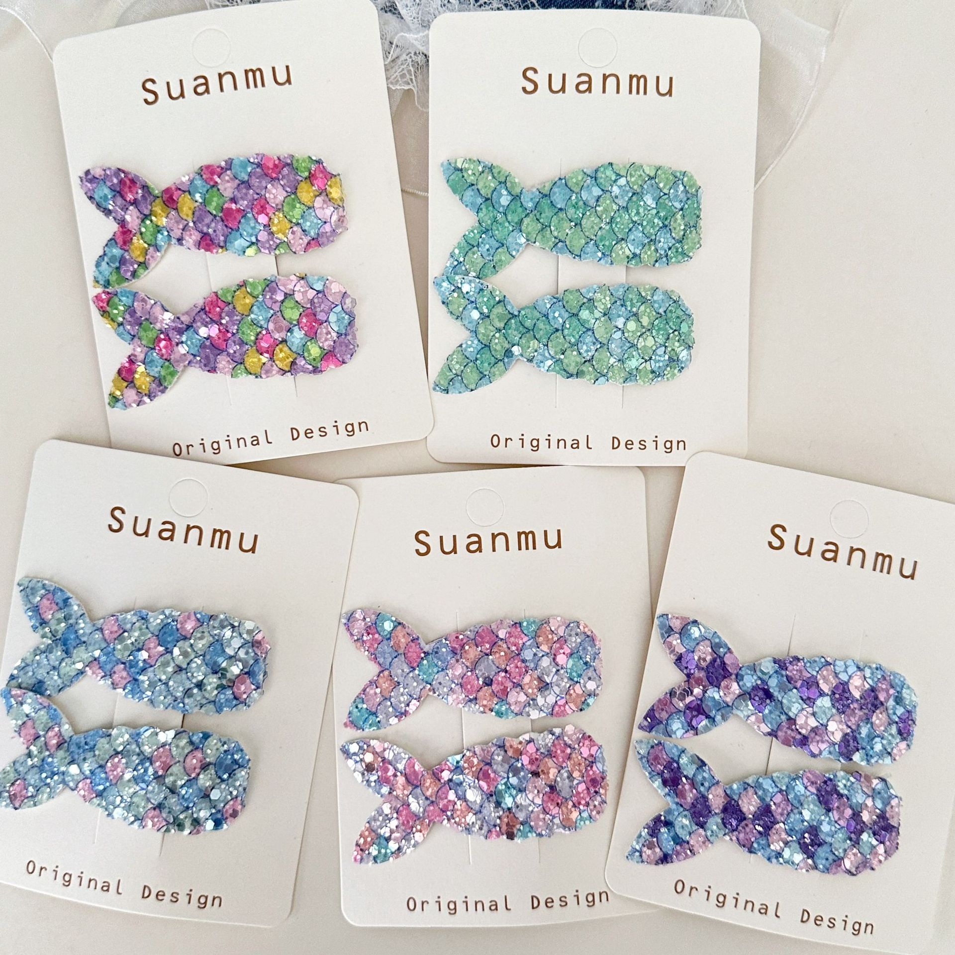 閃亮亮美人魚髮夾