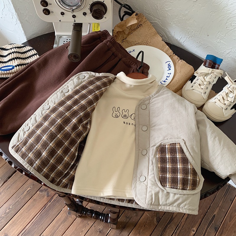 兩面穿夾棉外套