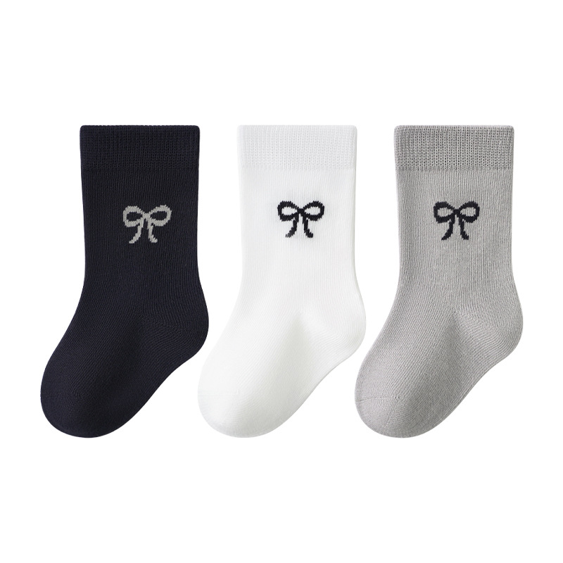 百搭蝴蝶結襪子組