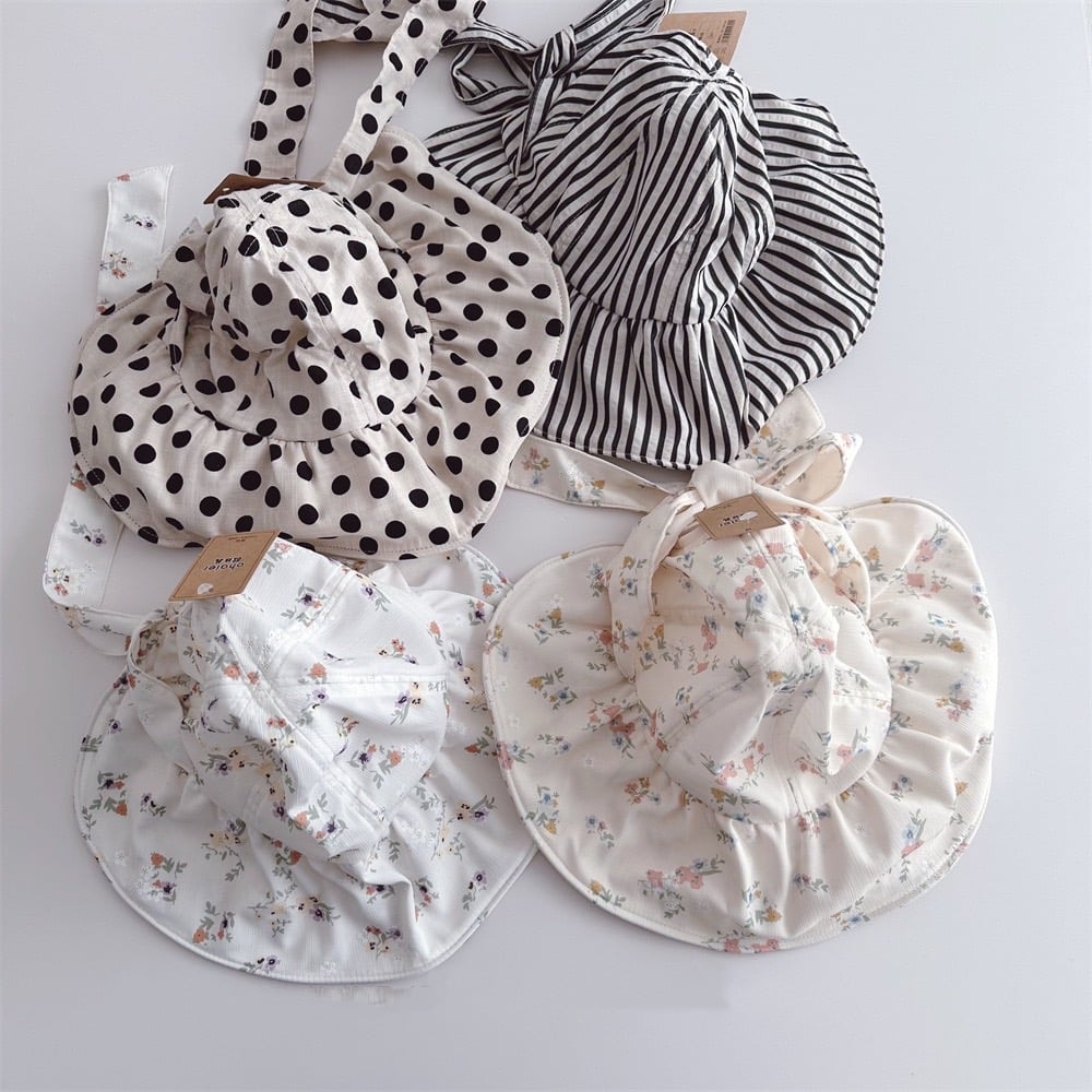 百搭綁帶遮陽帽