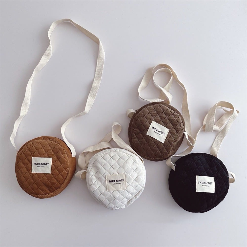 圓形布標小零錢包