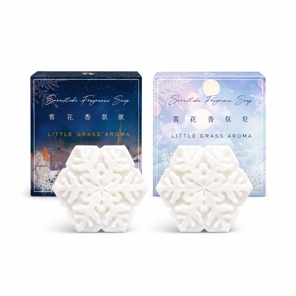 120g 雪花造型香氛皂