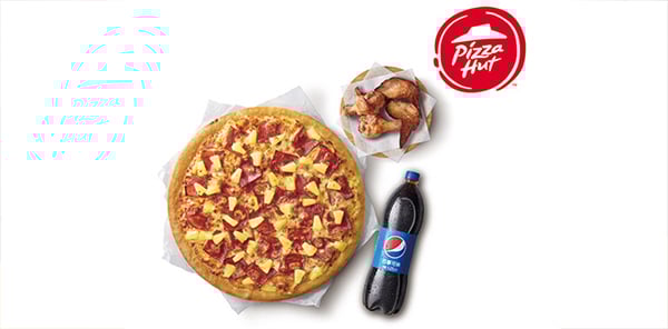 必勝客九吋鬆厚比薩BBQ烤雞套餐好禮即享券