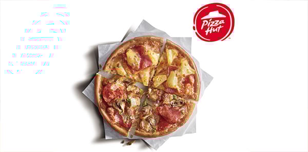 必勝客六吋個人比薩夏威夷+總匯【雙拼】好禮即享券